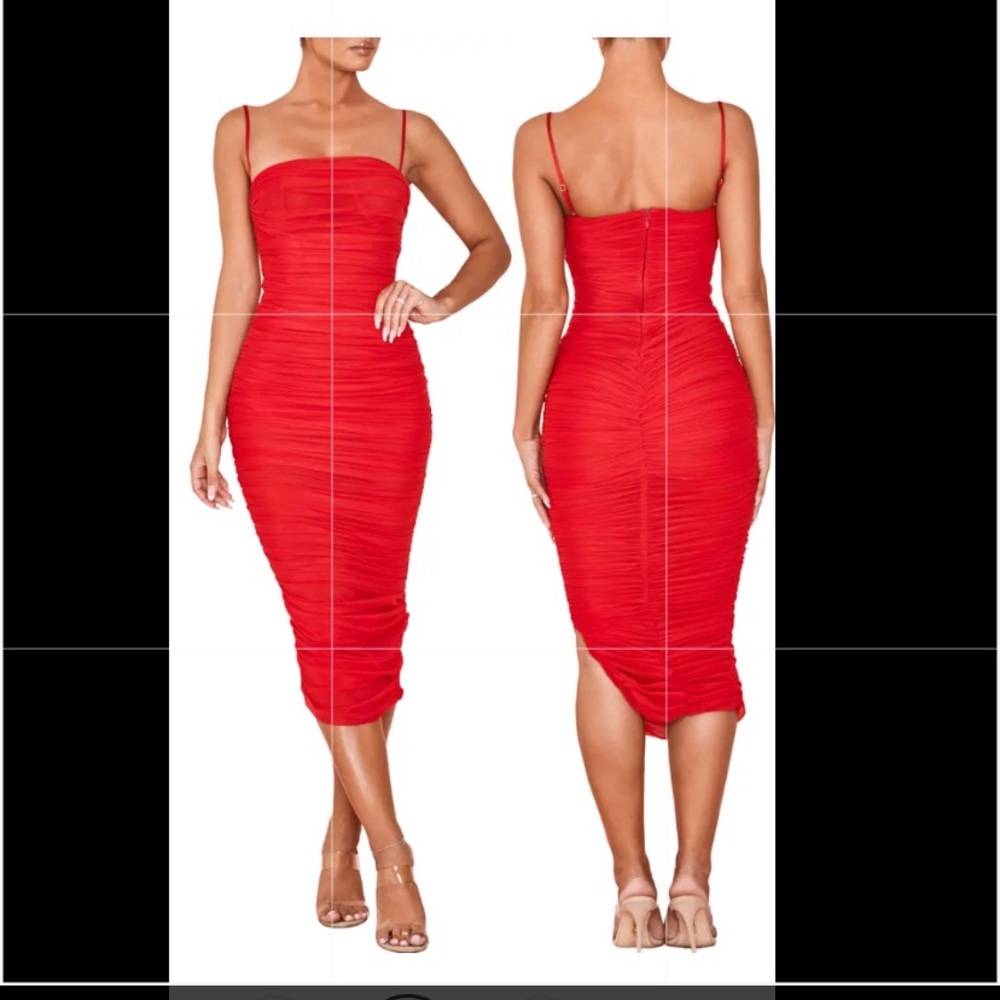 House of CB Red Dress